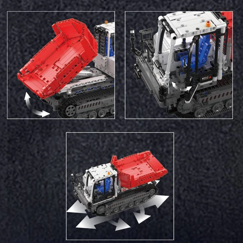 MouldKing 17083 Tracked Dumper Technic