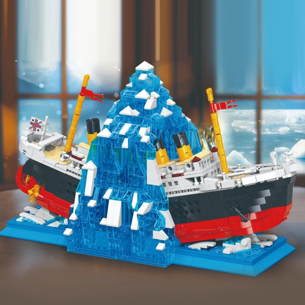 ZHEGAO 958026 Titanic Funny Bookstand Creator Expert