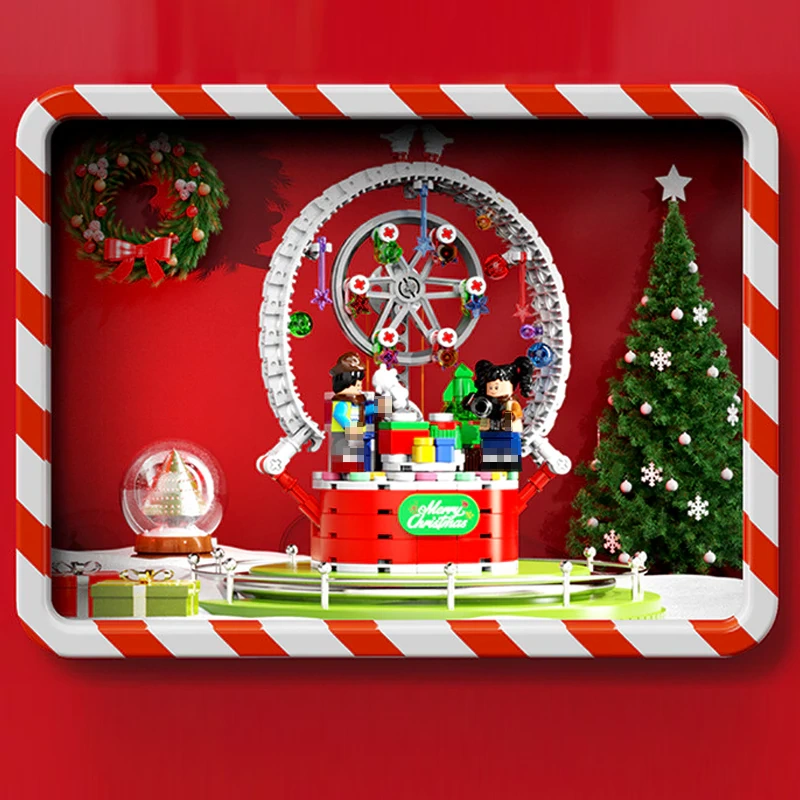 CBOX JD010 Christmas Rotating Ferris Wheel Christmas