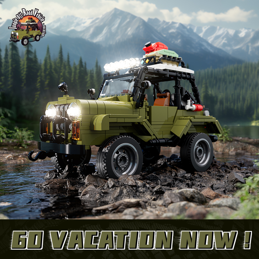 FunWhole F9020 Jungle Off-Road Vehicle Creator Expert