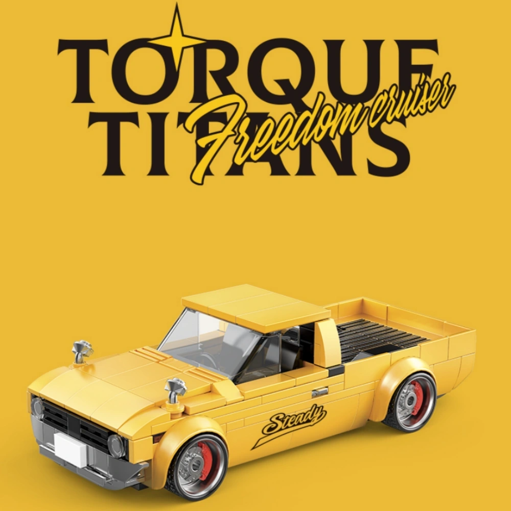 [Pre-sale] [DEAL] PowerBlock Pickup trucks Sea Breeze Knight 8-Wide 1:32 Scale Car Technic