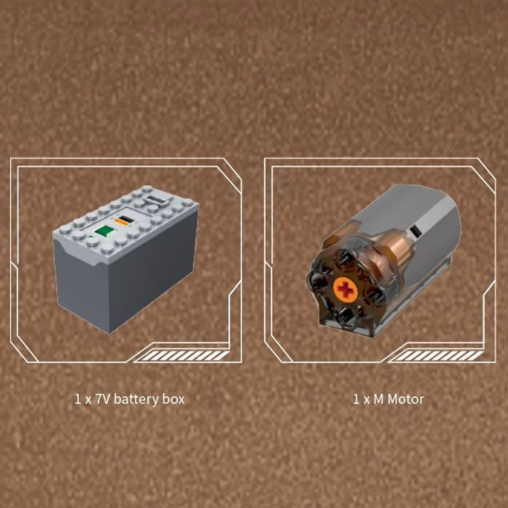 MouldKing 17087 OIL WELL Technic