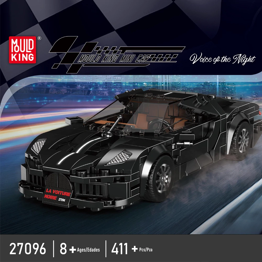 MouldKing Model Car Super Racers Speed Champions Collection 2