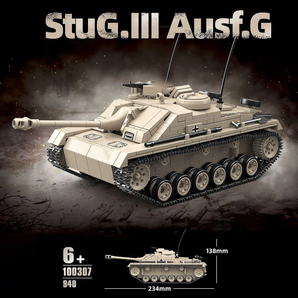 QUANGUAN 100307 StuG.III Ausf.G Tank Military