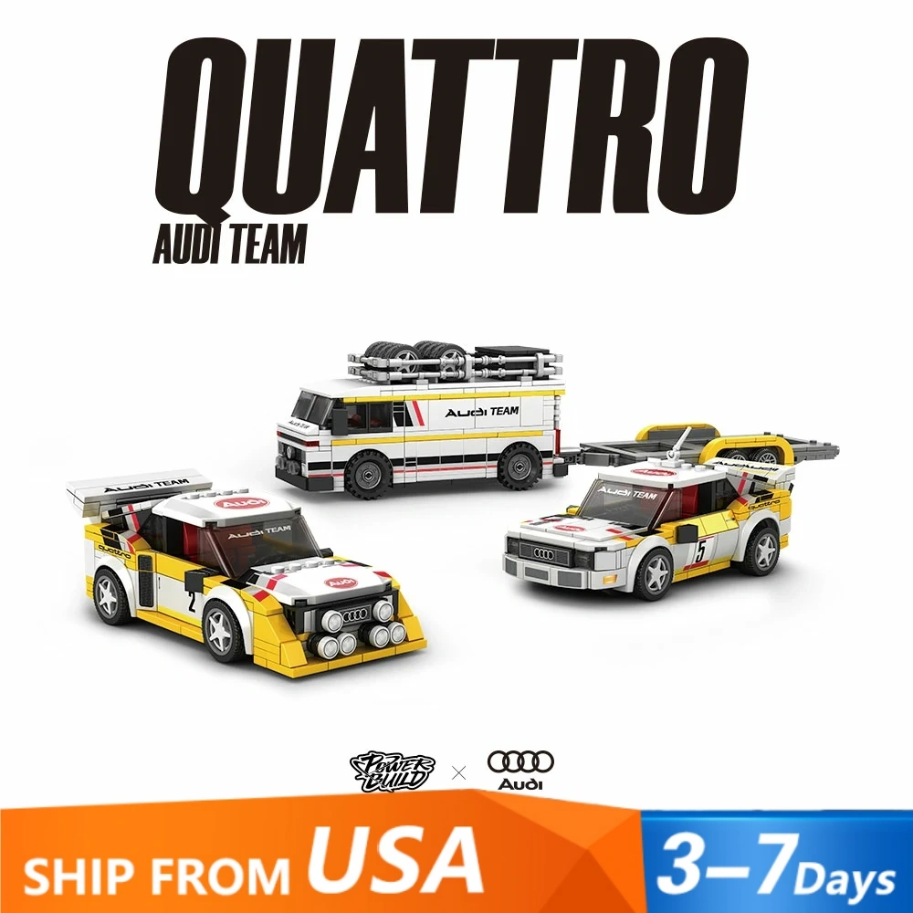 [Pre-sale] PowerBlock PB8812 Audi WRC Rally Team Technic US Warehouse Express
