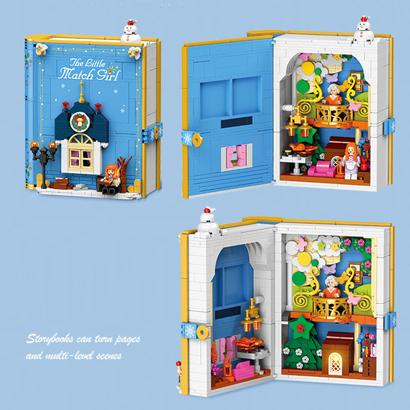 JIESTAR 9053-9056 Three-dimensional fairy tale book Creator Expert
