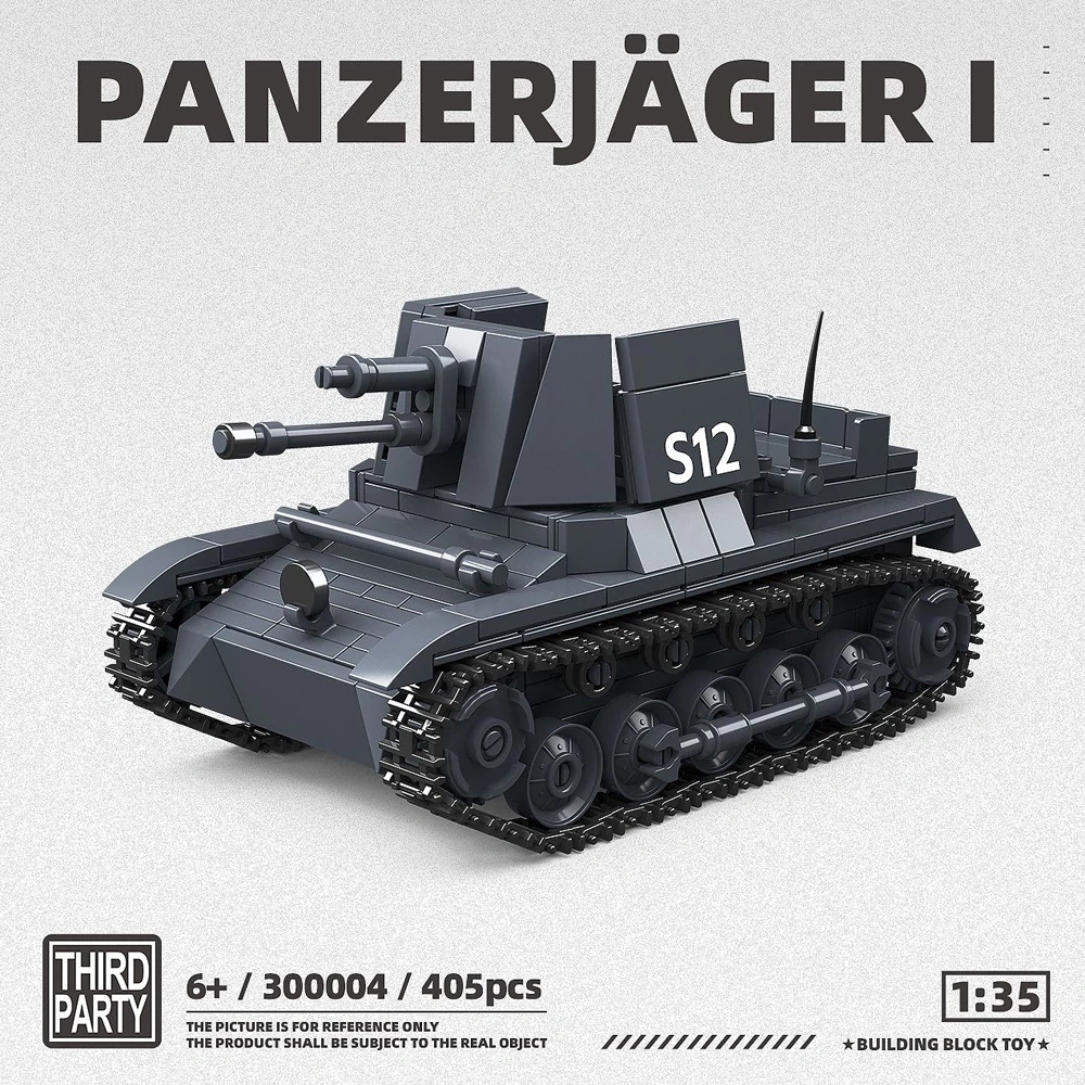 ThirdParty 300004 Panzerjager I Tank Military
