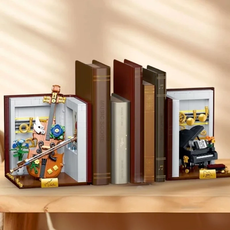 XMORK 028007 MUSICAL INSTRUMENT BOOKEND Creator Expert