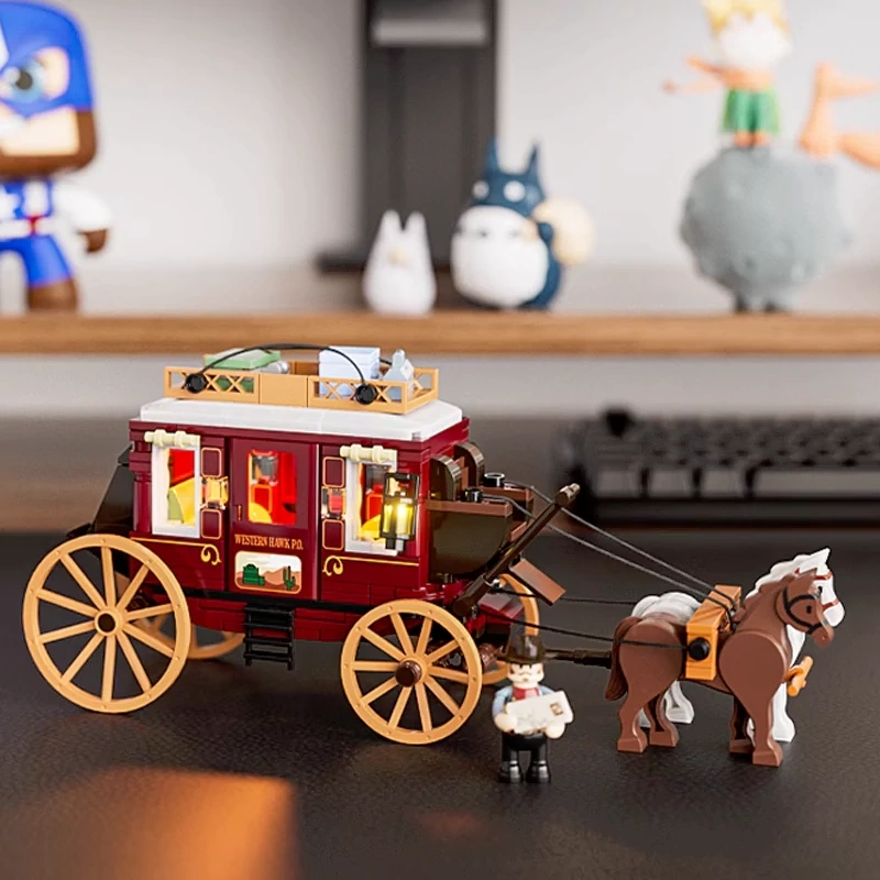FunWhole F9052 Western Post Carriage Historical