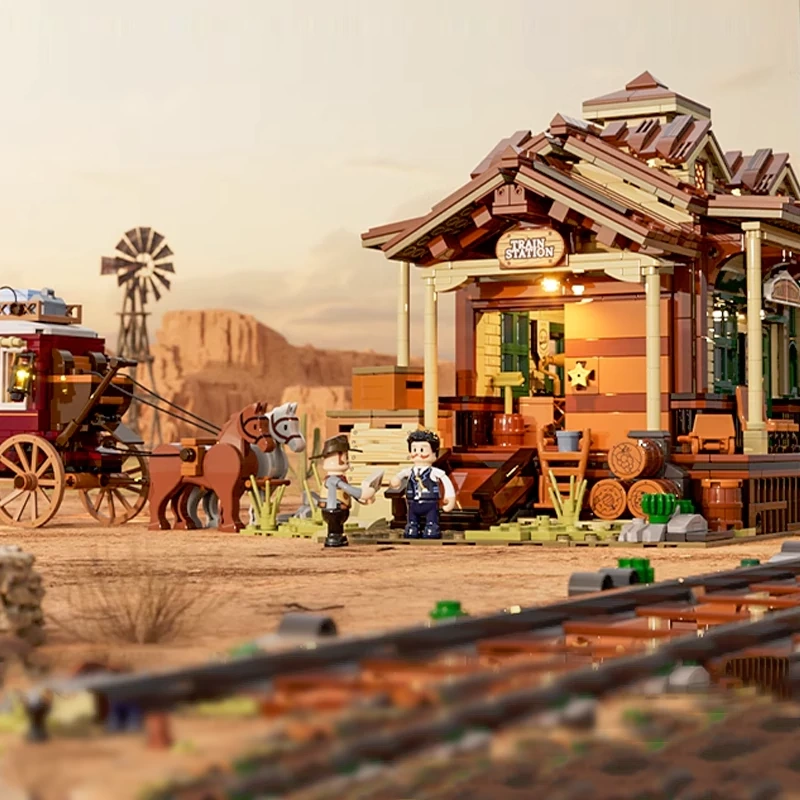FunWhole F9052 Western Post Carriage Historical