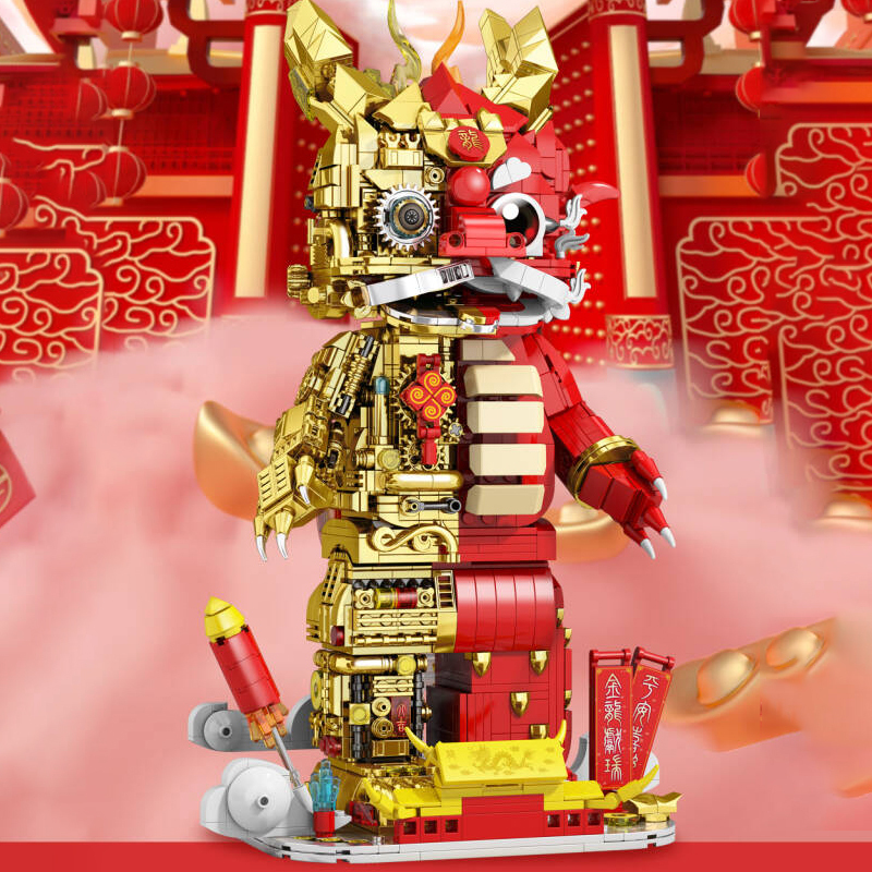 GISEGA G8903 Semi mechanical China Dragon Chinese Culture