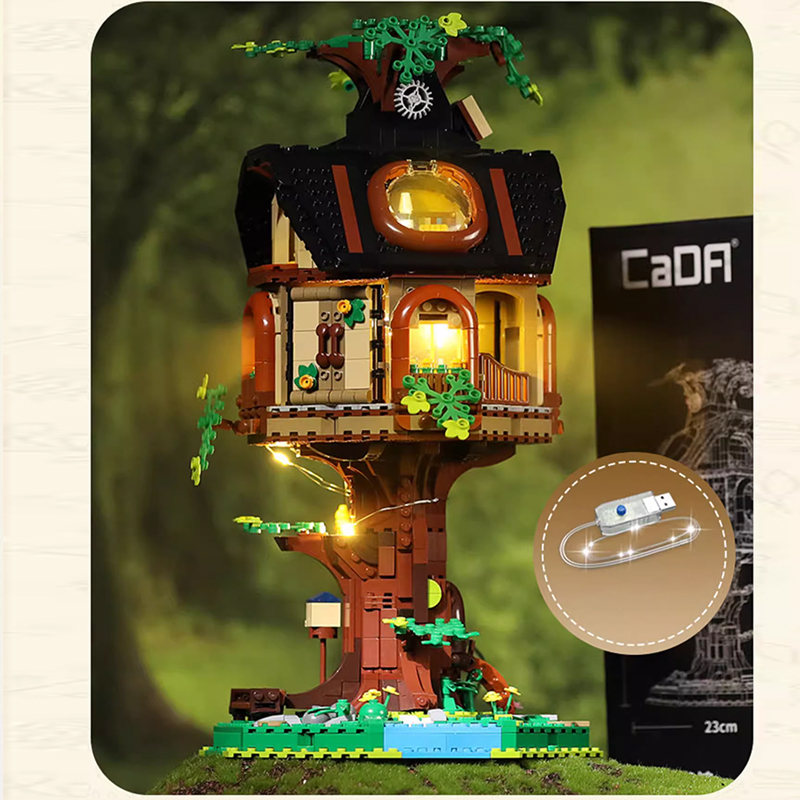 CaDA C66013 The tree house library Modular Buildings