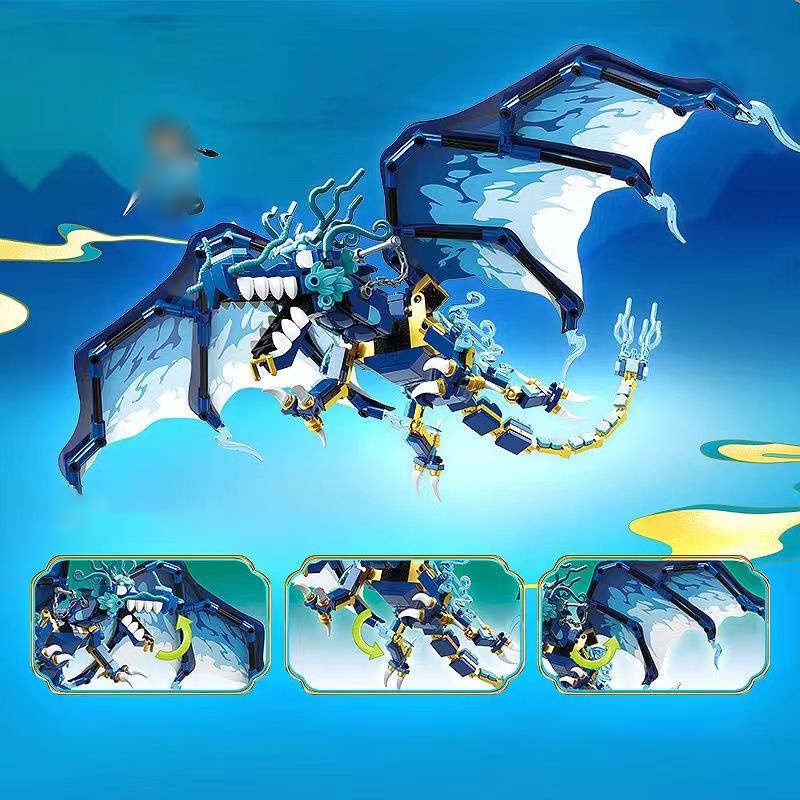 [Deal] QUANGUAN 100255 Dragon Ninja Creator Expert