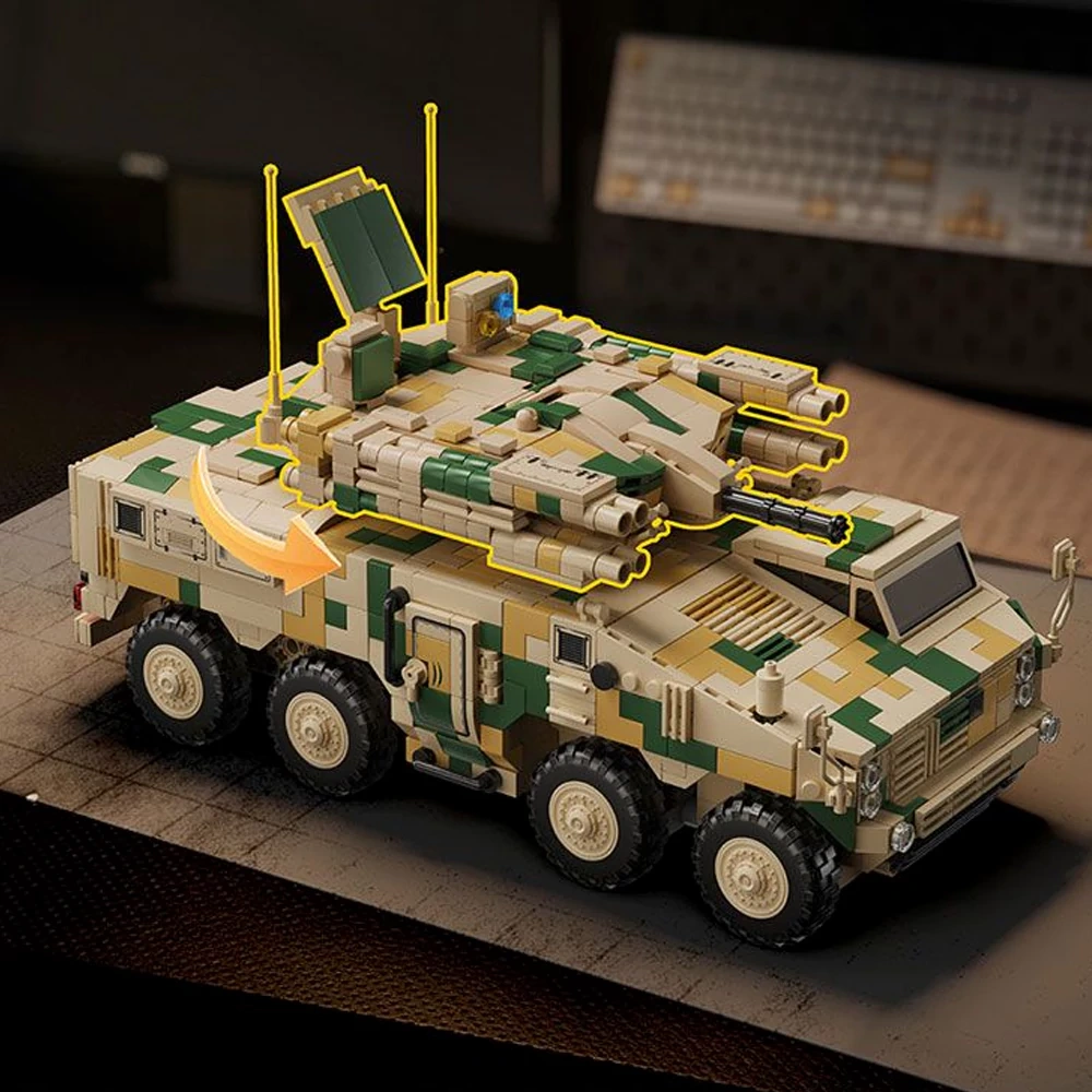 12GO 96010 E-TYPE ANTI-AIRCRAFT VEHICLE Military