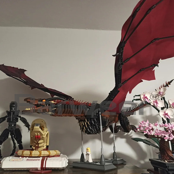 Super18K K89 Game of Thrones Drogon Building Blocks 2000Pcs Bricks from China