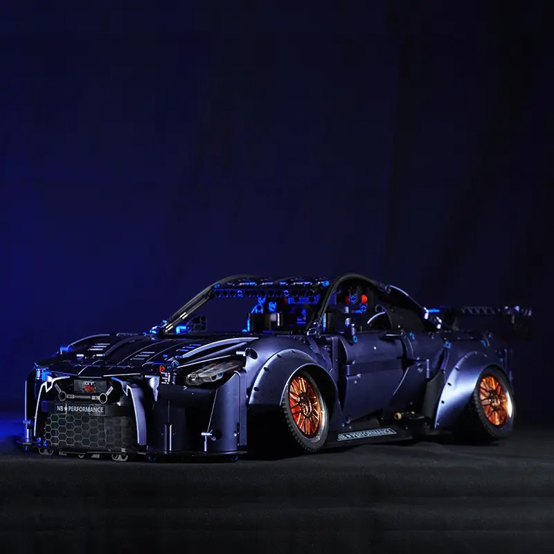 K-Box 10221 Technic Moc GT-R 1:10 Car Model static version Building Blocks 2389pcs Bricks Toys From China.