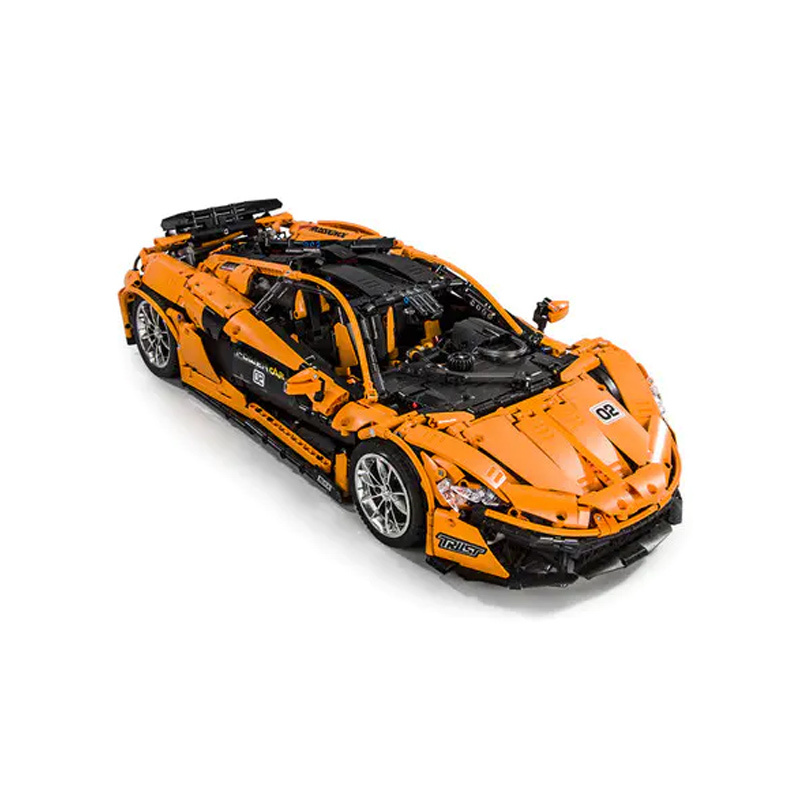 【With Motor】Mould King 13090 McLaren P1 hypercar 1:8 Technic