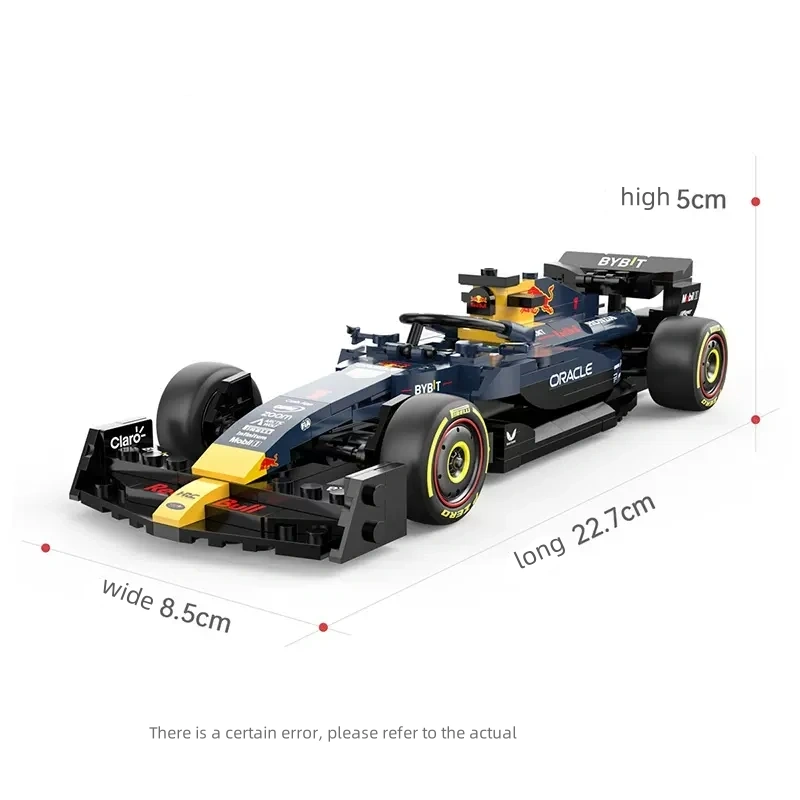 RASTAR 92500 1:24 RED BULL RB19 F1 Formula Block Car Technic