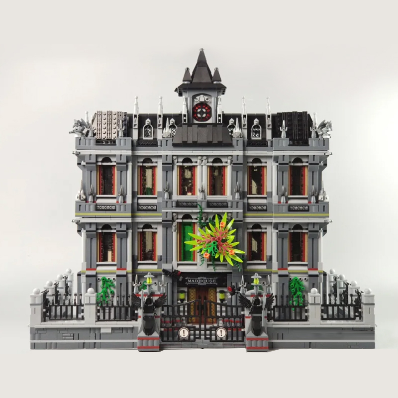 PANLOS 613002 Creator Expert Lunatic Hospital Buildings Blocks 7524pcs Bricks Toys From China Delivery.