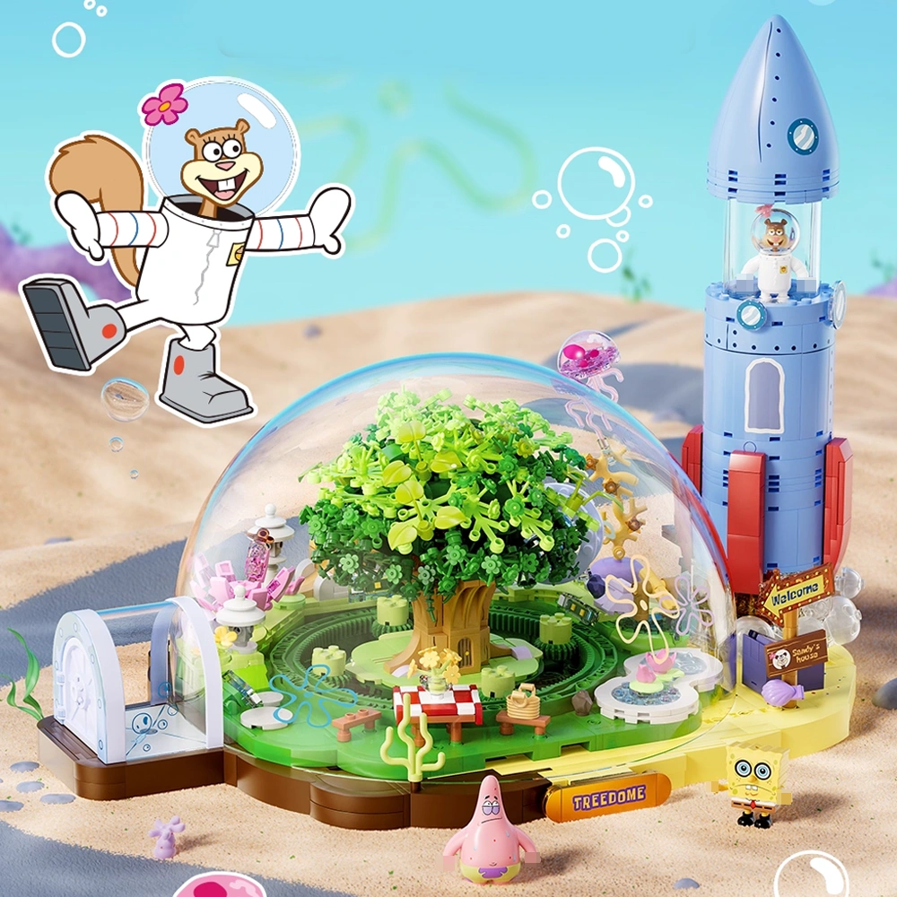 AREA-X AB0088 Sandy Cheeks Treedome‌ SpongeBob SquarePants Movie