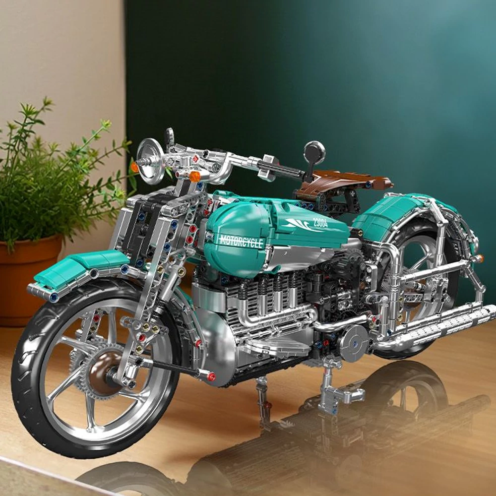 MouldKing 23004 American Cruiser Motorcycle Technic