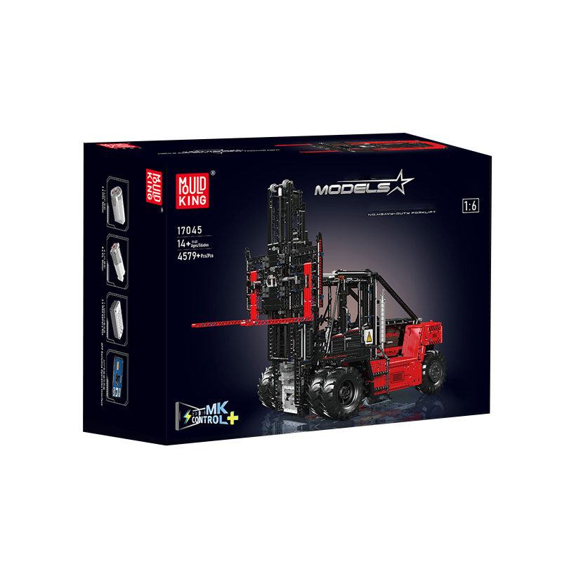 [With Motor] Mould King 17044-17045 Heavy Duty Stacker 1:6 Technic