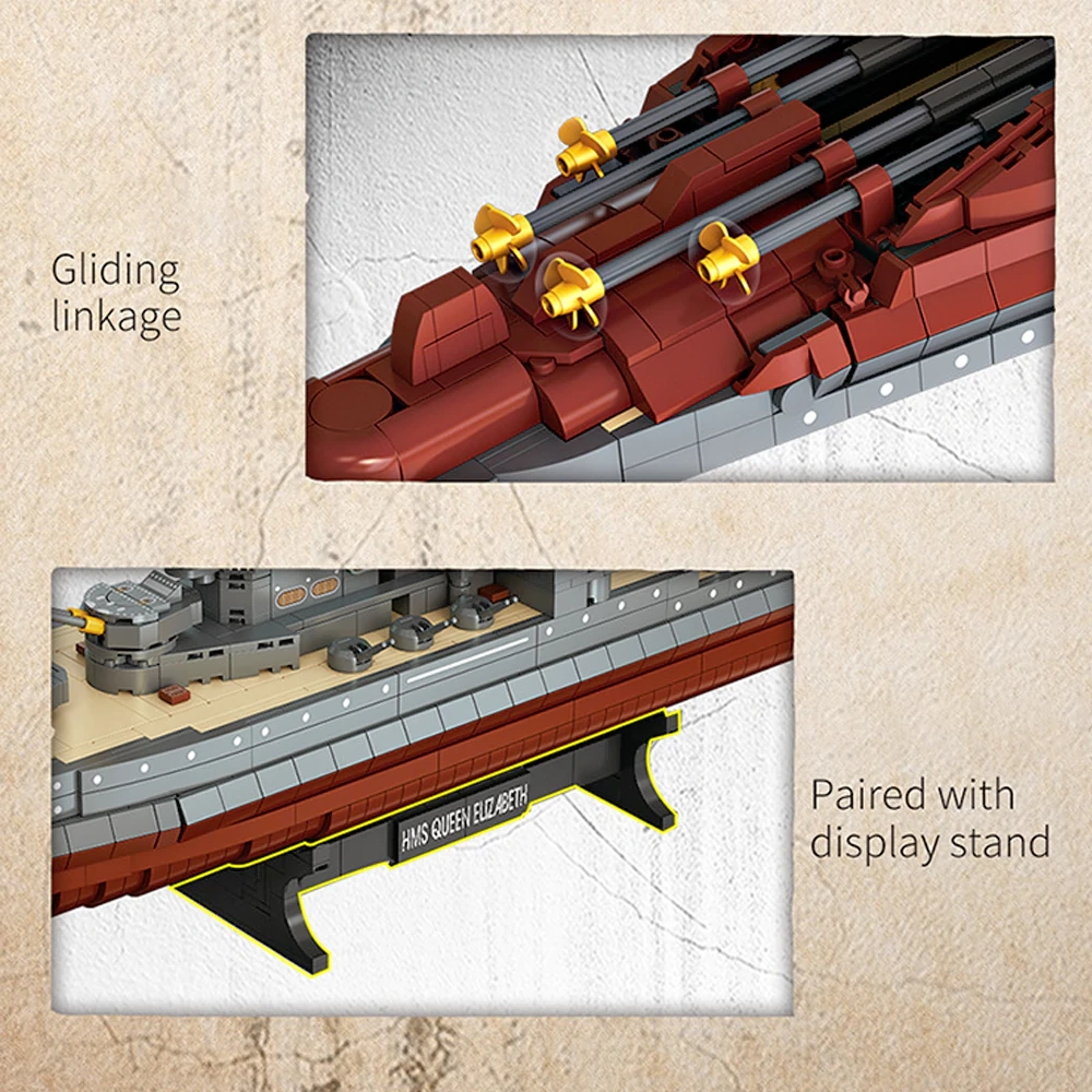 Forange FC4207 Queen Elizabeth Class Battleship Military