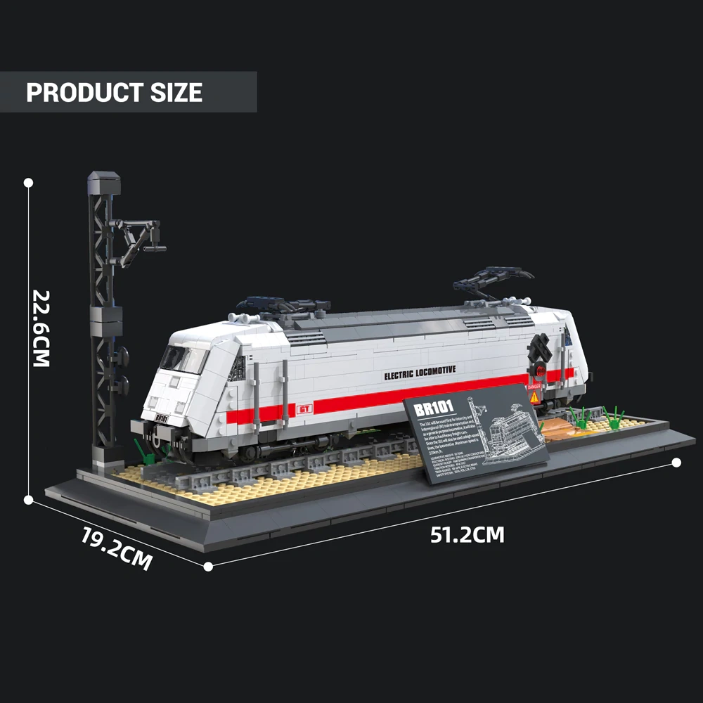 [Pre-sale] Reobrix 66802 ELECTRIC LOCOMOTIVE Technic
