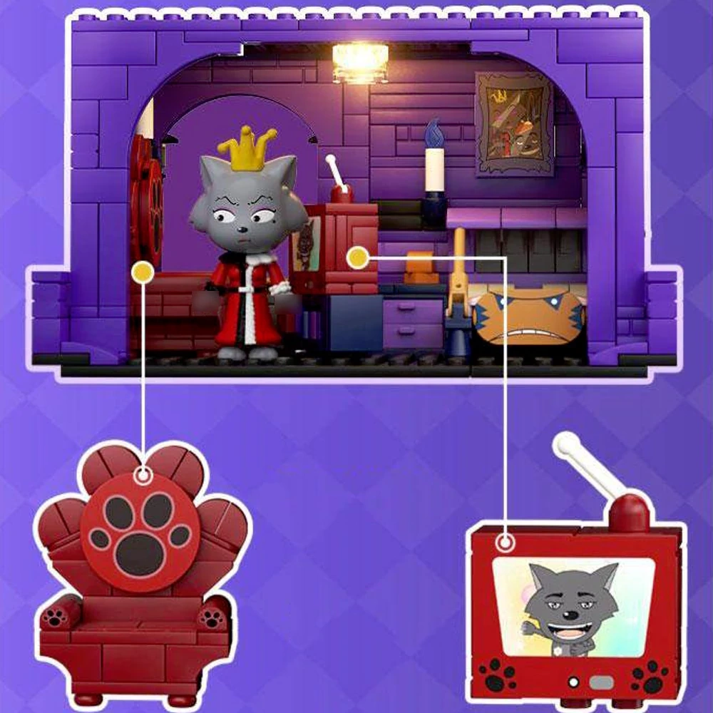 [Pre-sale] Wekki 518200 Wolffy's Castle Movie