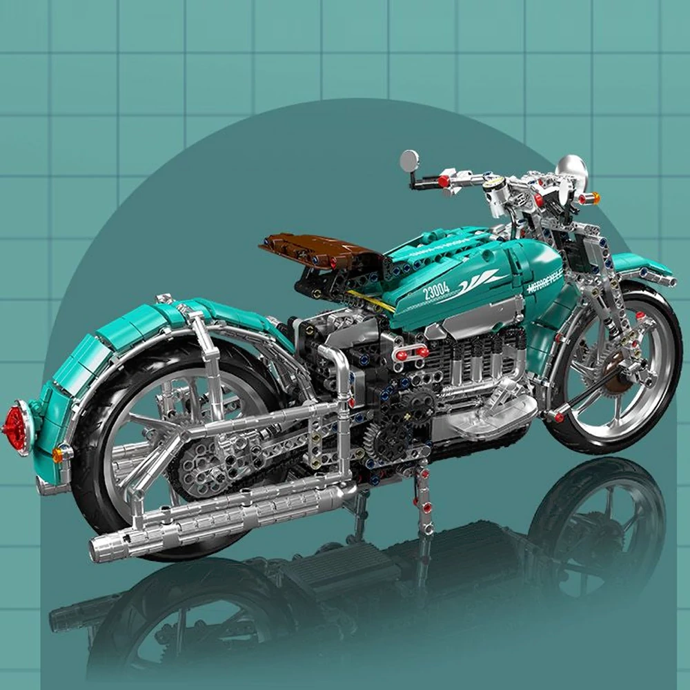MouldKing 23004 American Cruiser Motorcycle Technic