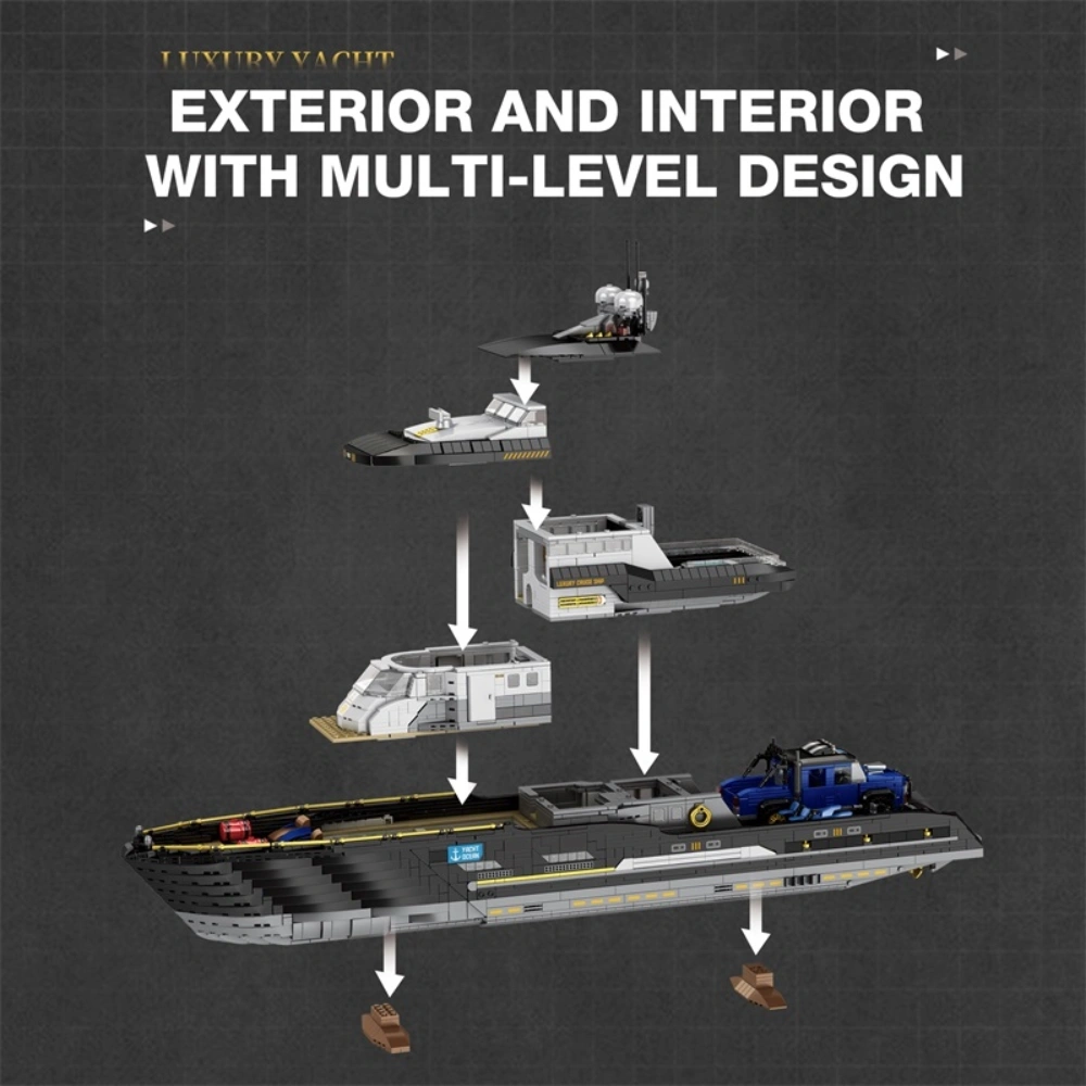Reobrix 66103 LUXURY YACHT Technic