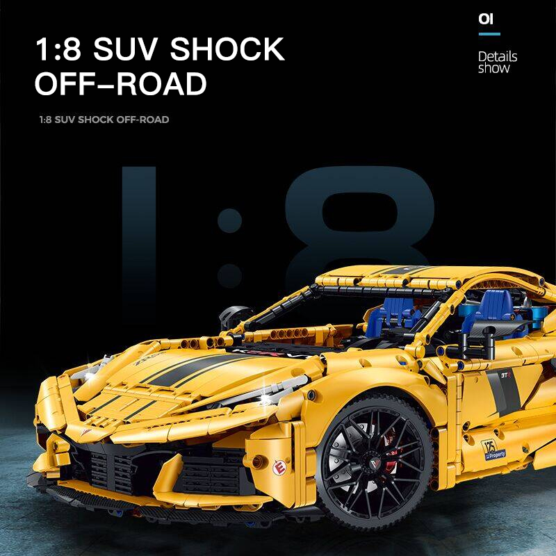 GULY 10622 1: 8 supercar series - Corvette Technic