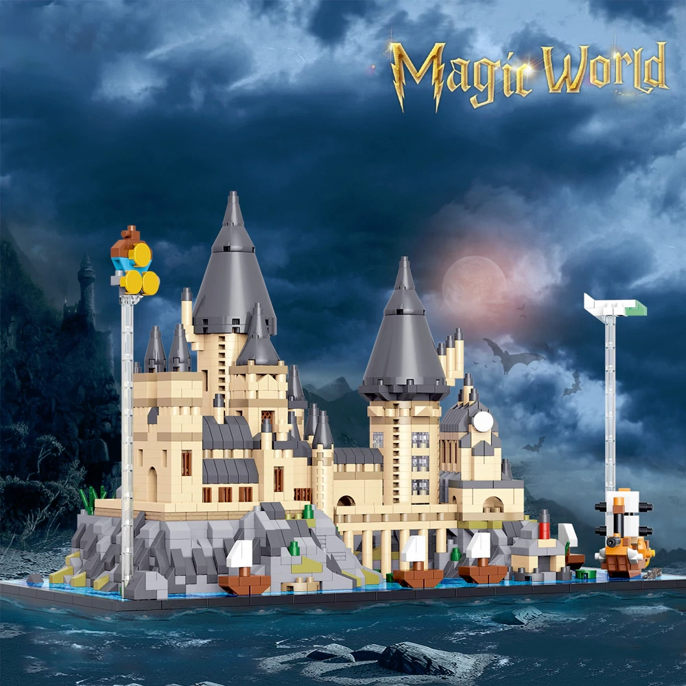 [Mini Micro Bricks] ZHEGAO LZ8339 Magic World Modular Buildings