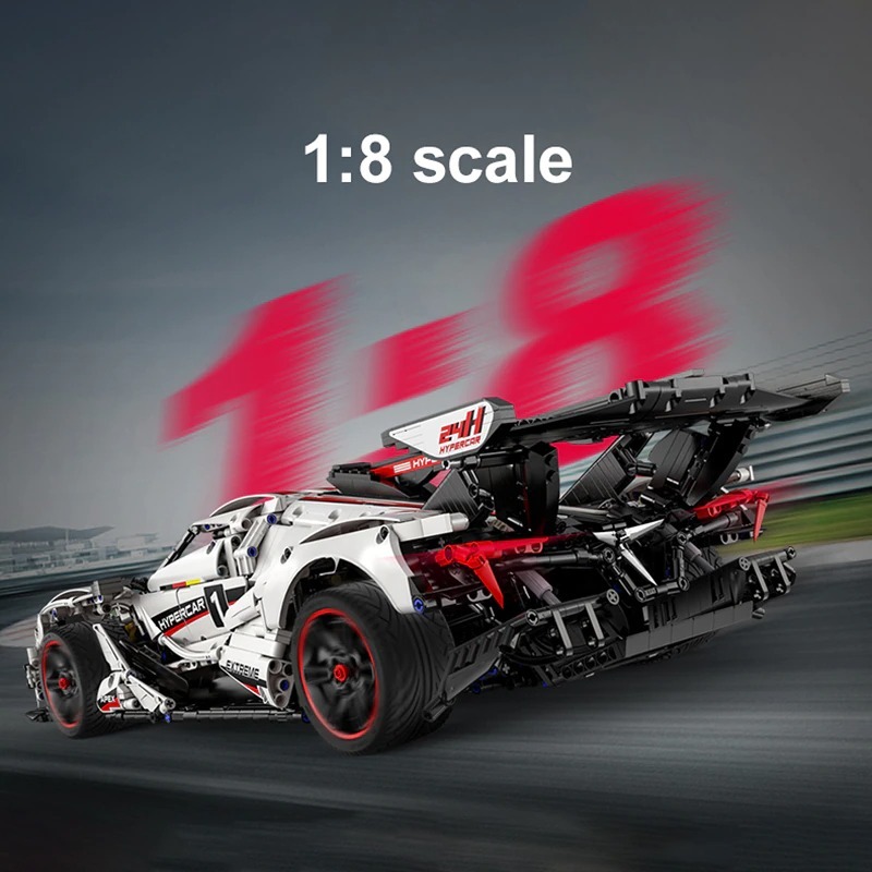 CaDa C61053 Moc Technical 1:8 Gumpert Apollo IE Super Car Model Building Blocks with Motor 4449pcs bricks ship from China.