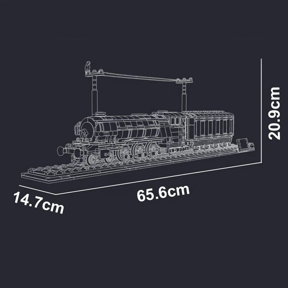MouldKing 12044 Flying Scotsman Technic