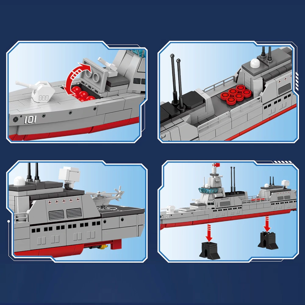 SEMBO 208049 Type 055 Destroyer Military