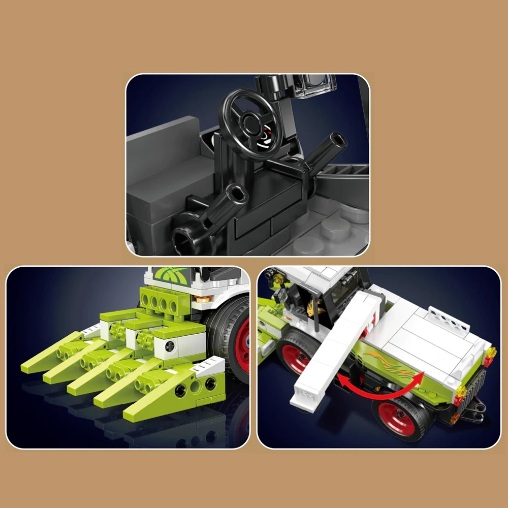 MouldKing 24091 Combine Harvester Technic