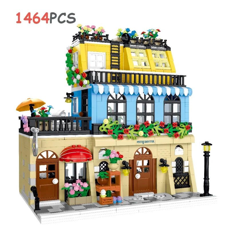 LEGO MOC Mork City Module Series Modular Buildings