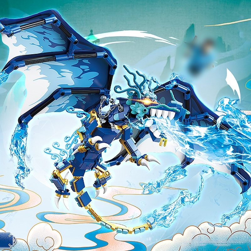 [Deal] QUANGUAN 100255 Dragon Ninja Creator Expert