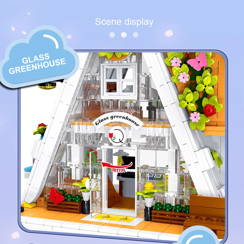 XMORK 031065 Flower Shop Modular Buildings Creator Expert