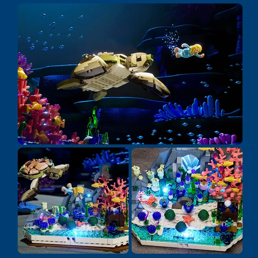 Funwhole F9072 Turtle Coral Dream Travel Notes Creator Expert