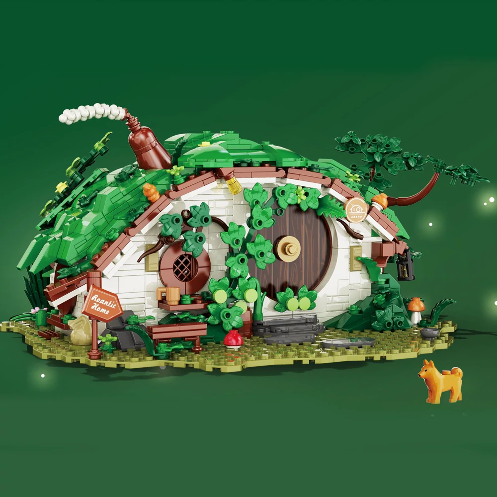 DK 6031 Dwarf Cabin Lego House Set