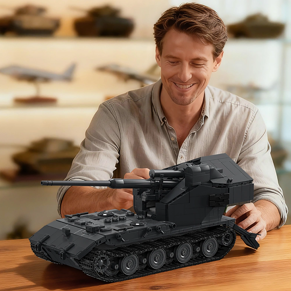 12GO 97017 E-100 WT Tank 1:28 Military