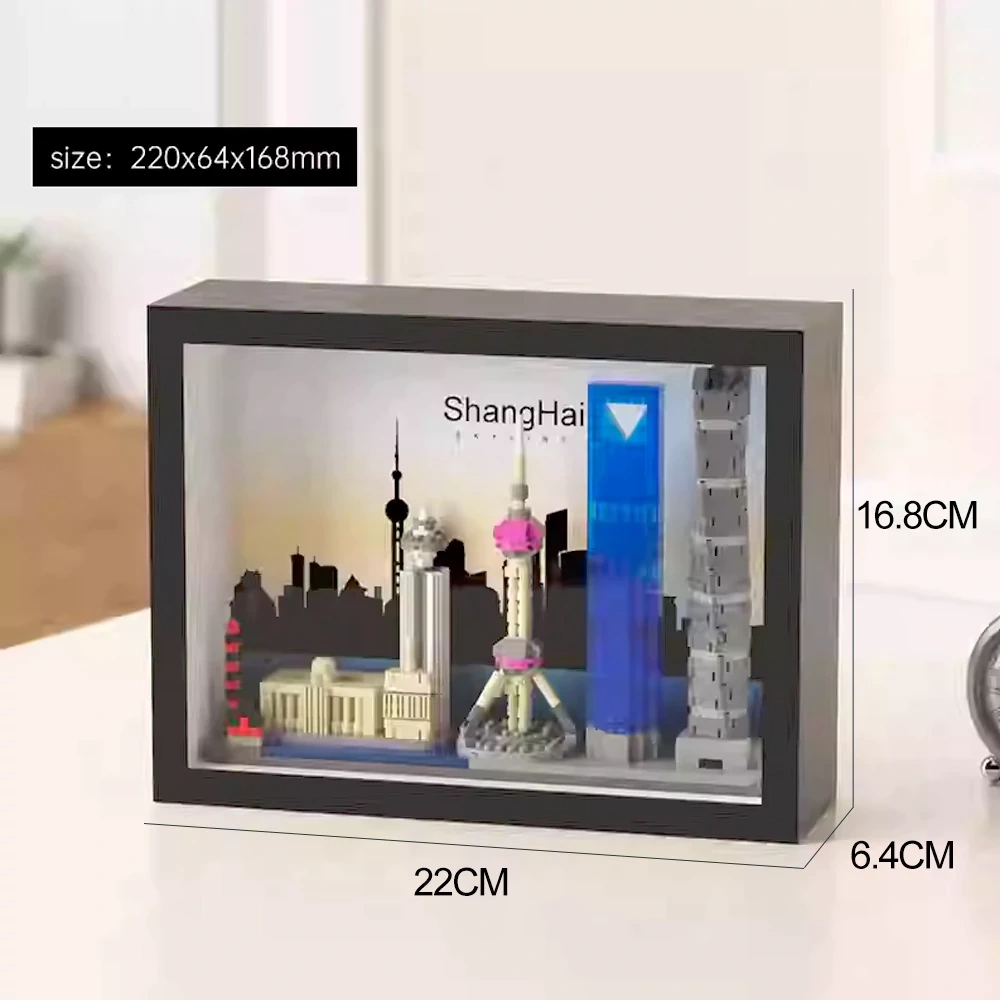JIHUI CITY SKYLINE SERIES Photo Frame Creator Expert