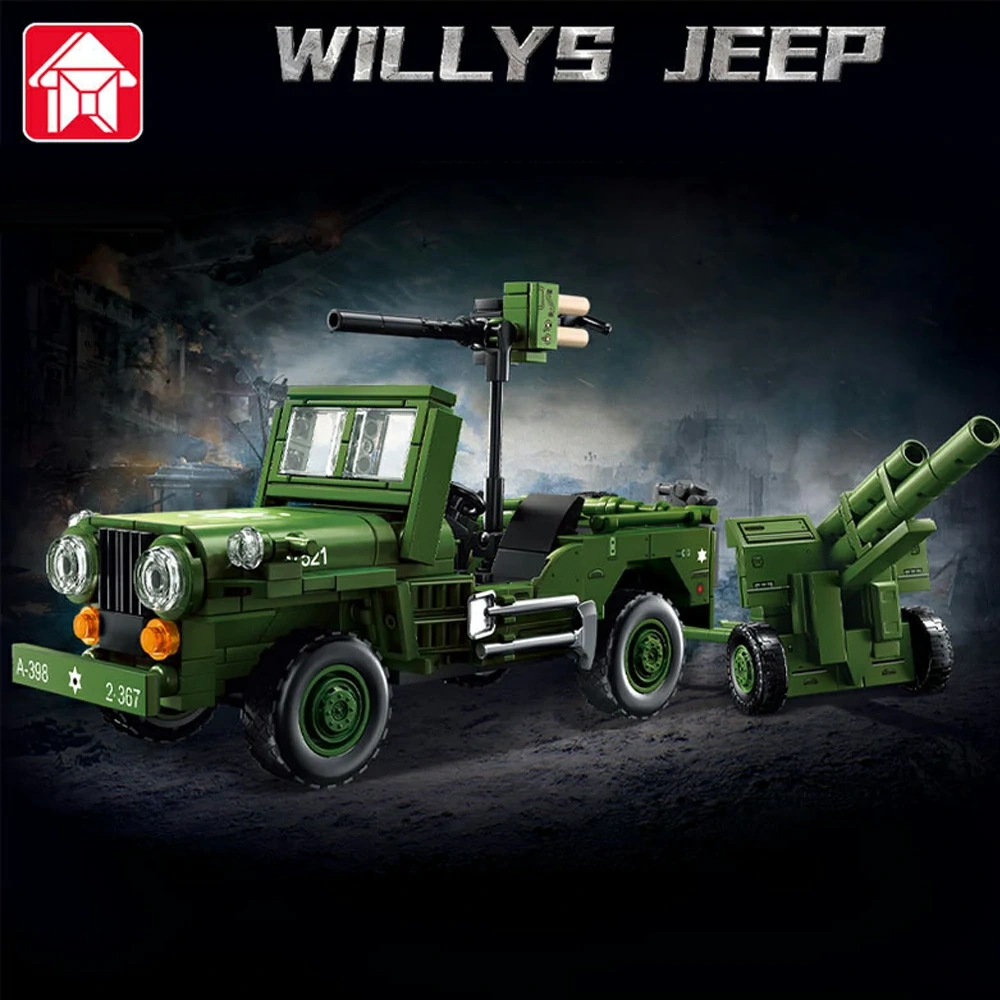 Leyi 66081 WILLYS JEEP Military