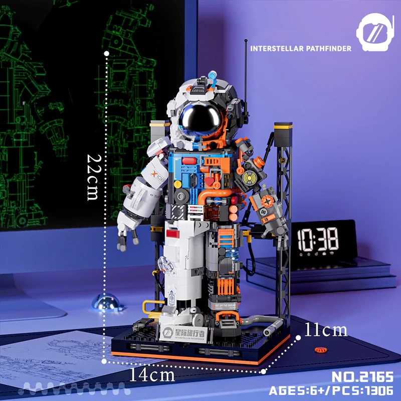 [Mini Micro Bricks] BrickYes 2165 INTERSTELLAR PATHFINDER Creator Expert