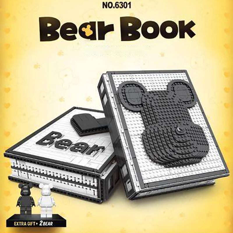 LQS 6301 MOC Idea collective edition bear book building blocks 2622pcs bricks toys from China
