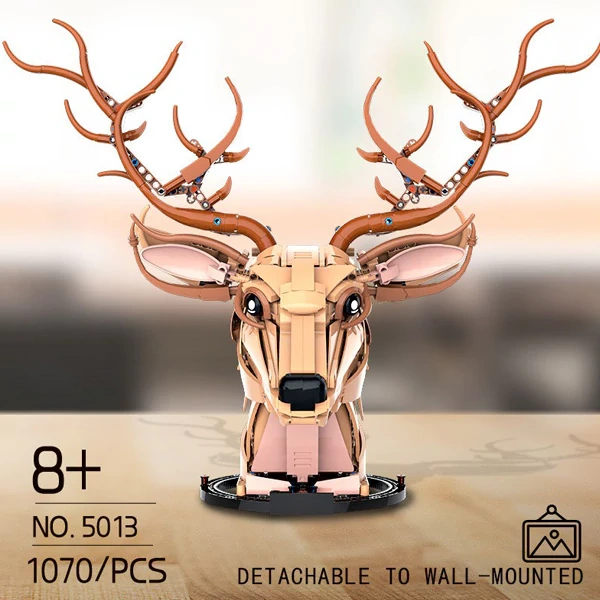 DK 5013 Deer Head Ornaments Hangable wall Creator Expert
