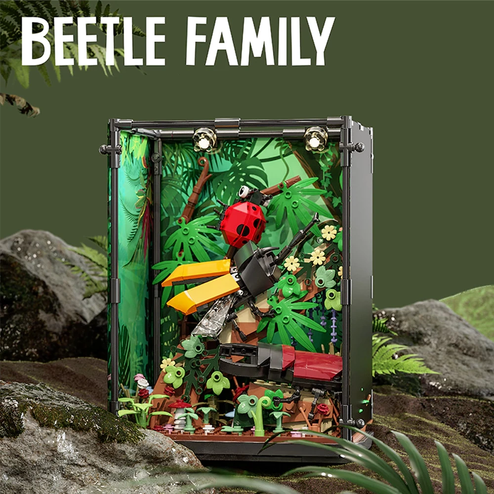 TUOMU T3010 Beetle Family Creator Expert