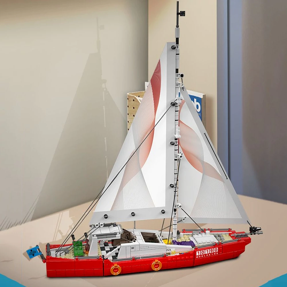 MouldKing 10190 Modern Sailboat Technic